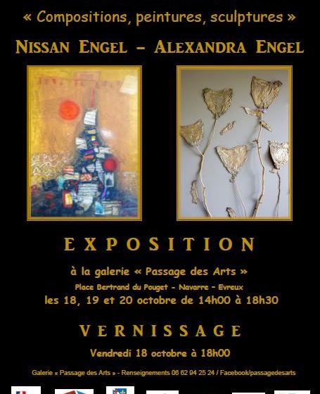 Expo Peinture à la Galerie Passage des Arts à Navarre Du 18 au 20 oct 2024