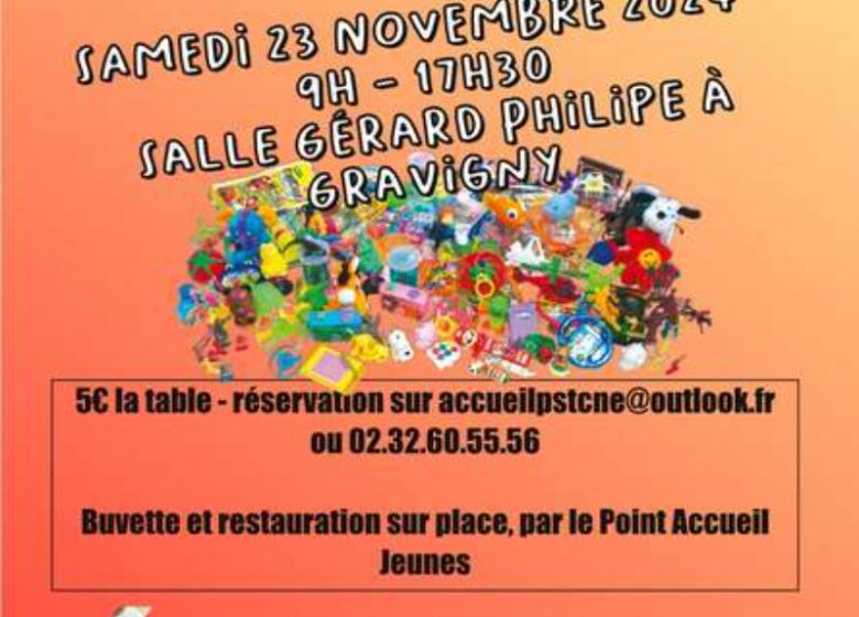 Foire aux jeux, jouets, livres à Gravigny Le 23 nov 2024