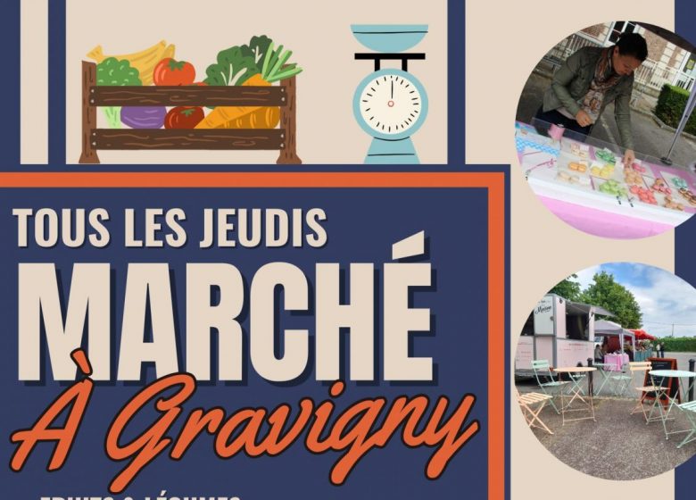 Marché à Gravigny Le 28 nov 2024