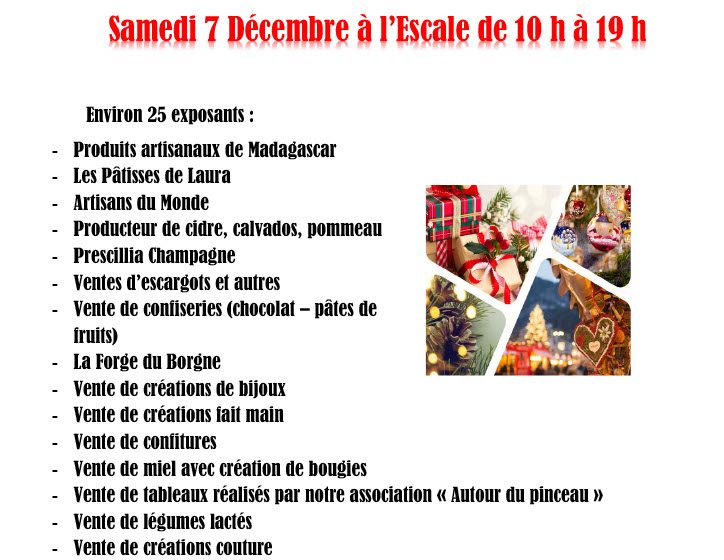 Marché de Noël Arnieres sur Iton Le 7 déc 2024