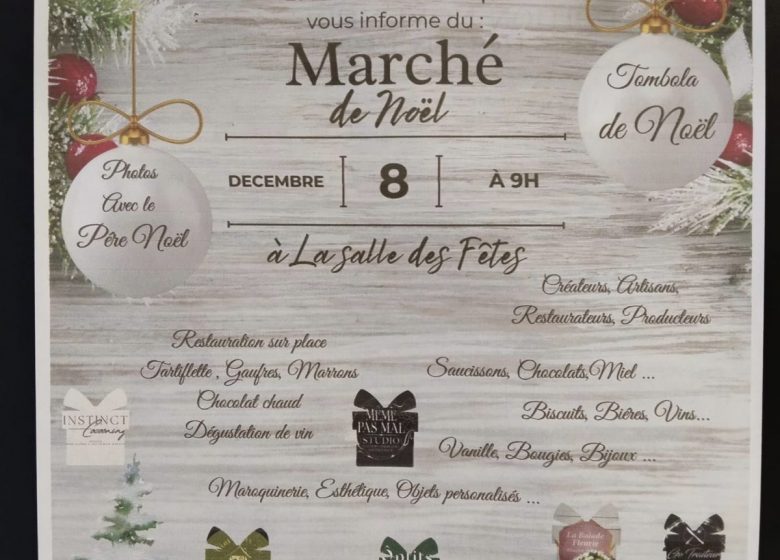 Marché de Noël à Illiers l